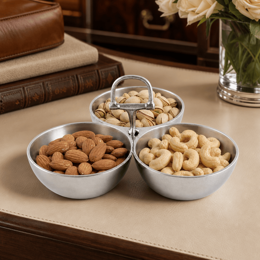 Equestrian Bit 3 Nut Bowl