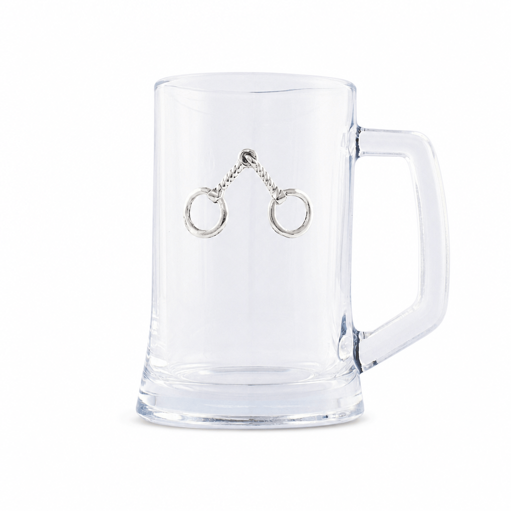 Equestrian Bit Beer Mugs - Set of 2