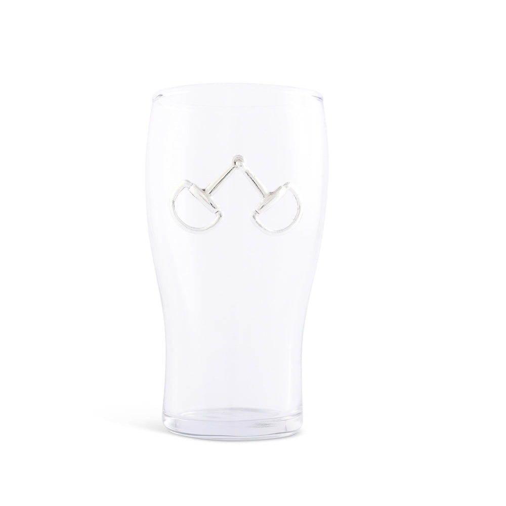 Equestrian Bit Beer Pint Glasses - Set of 4 - Equine Exchange Tack Shop