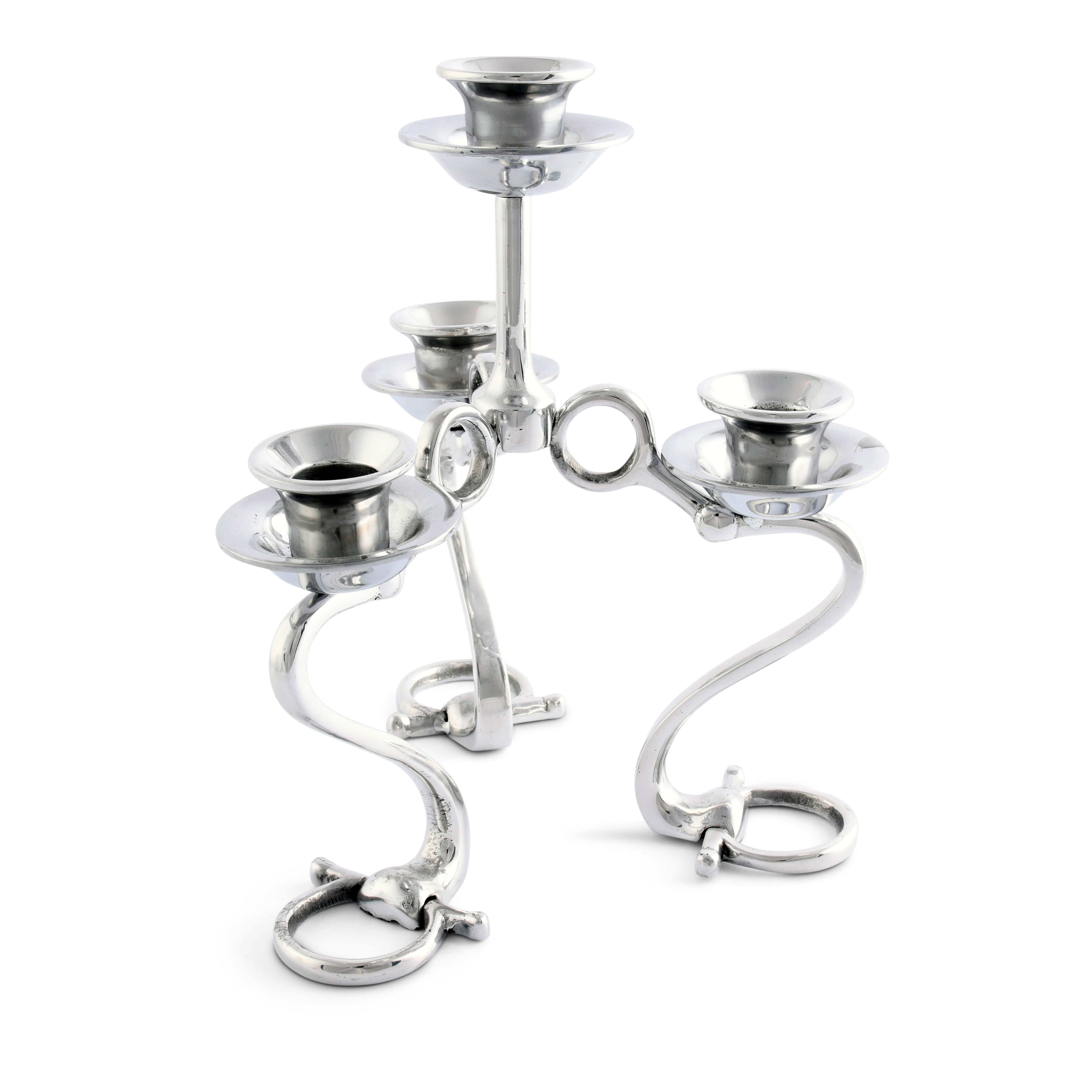 Equestrian Bit Four Light Candlestick - Equine Exchange Tack Shop