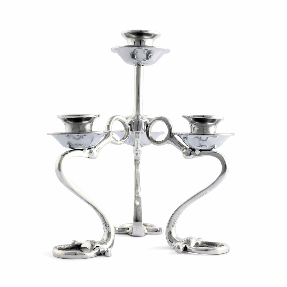Equestrian Bit Four Light Candlestick - Equine Exchange Tack Shop