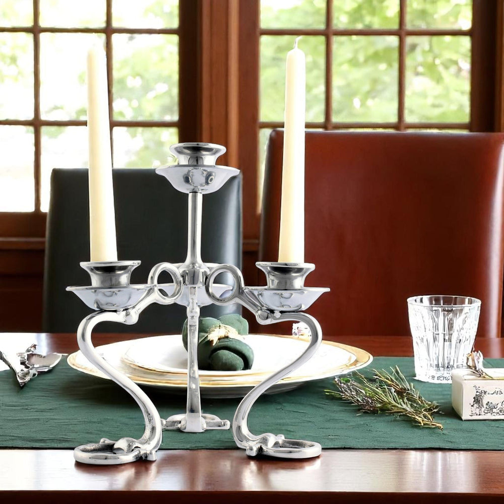 Equestrian Bit Four Light Candlestick - Equine Exchange Tack Shop