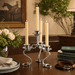 Equestrian Bit Four Light Candlestick  