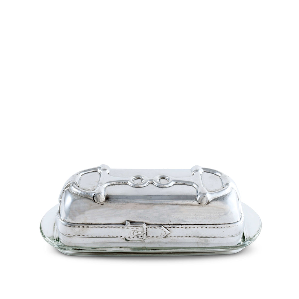 Equestrian Butter Dish - Equine Exchange Tack Shop