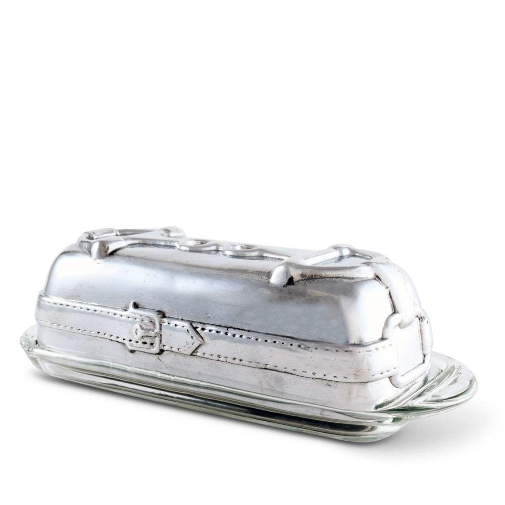 Equestrian Butter Dish - Equine Exchange Tack Shop