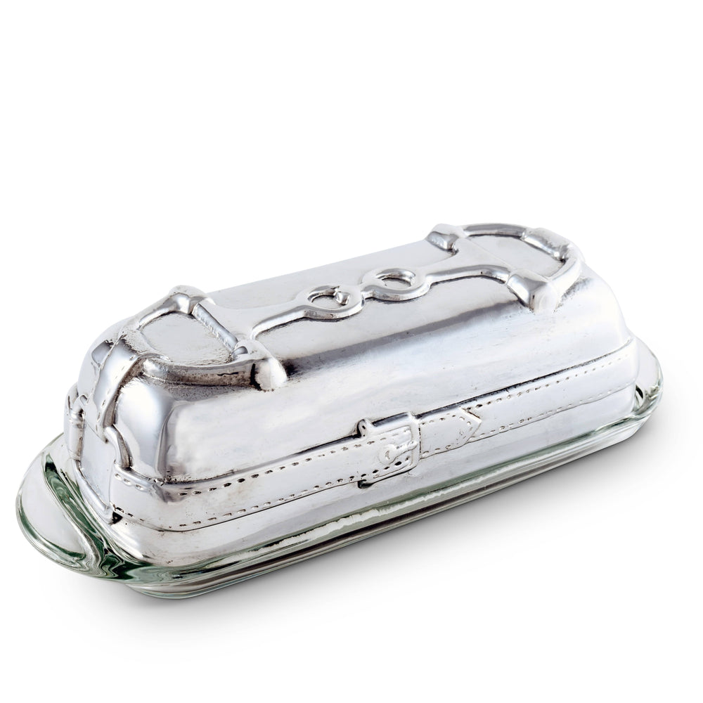 Equestrian Butter Dish - Equine Exchange Tack Shop