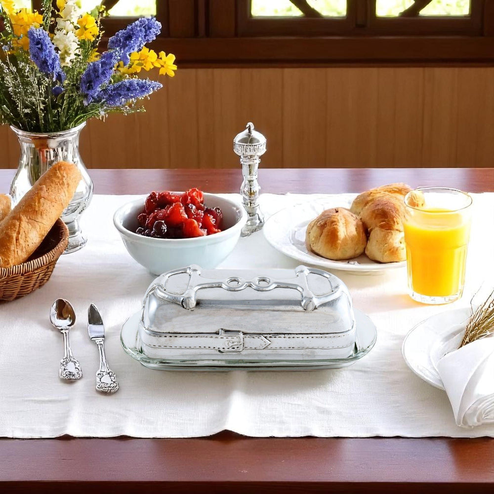 Equestrian Butter Dish - Equine Exchange Tack Shop