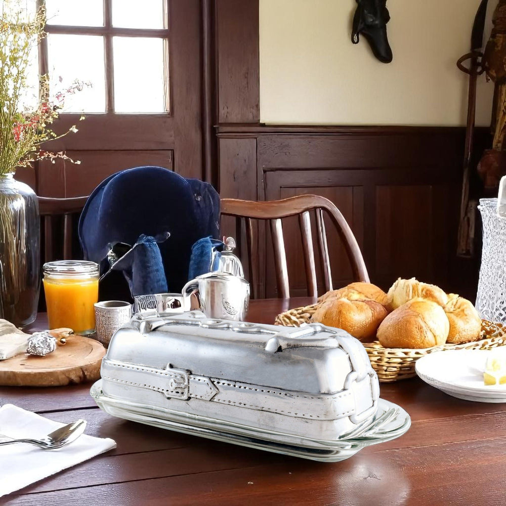 Equestrian Butter Dish - Equine Exchange Tack Shop