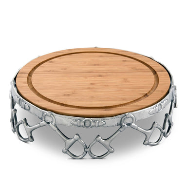 Equestrian Cheese Pedestal - Equine Exchange Tack Shop