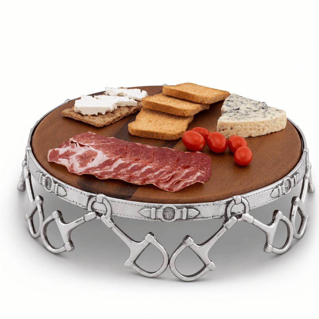 Equestrian Cheese Pedestal