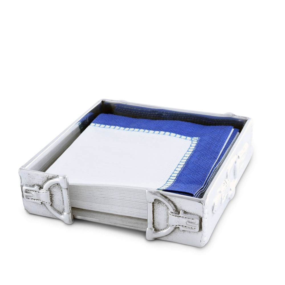 Equestrian Cocktail Napkin Box - Equine Exchange Tack Shop