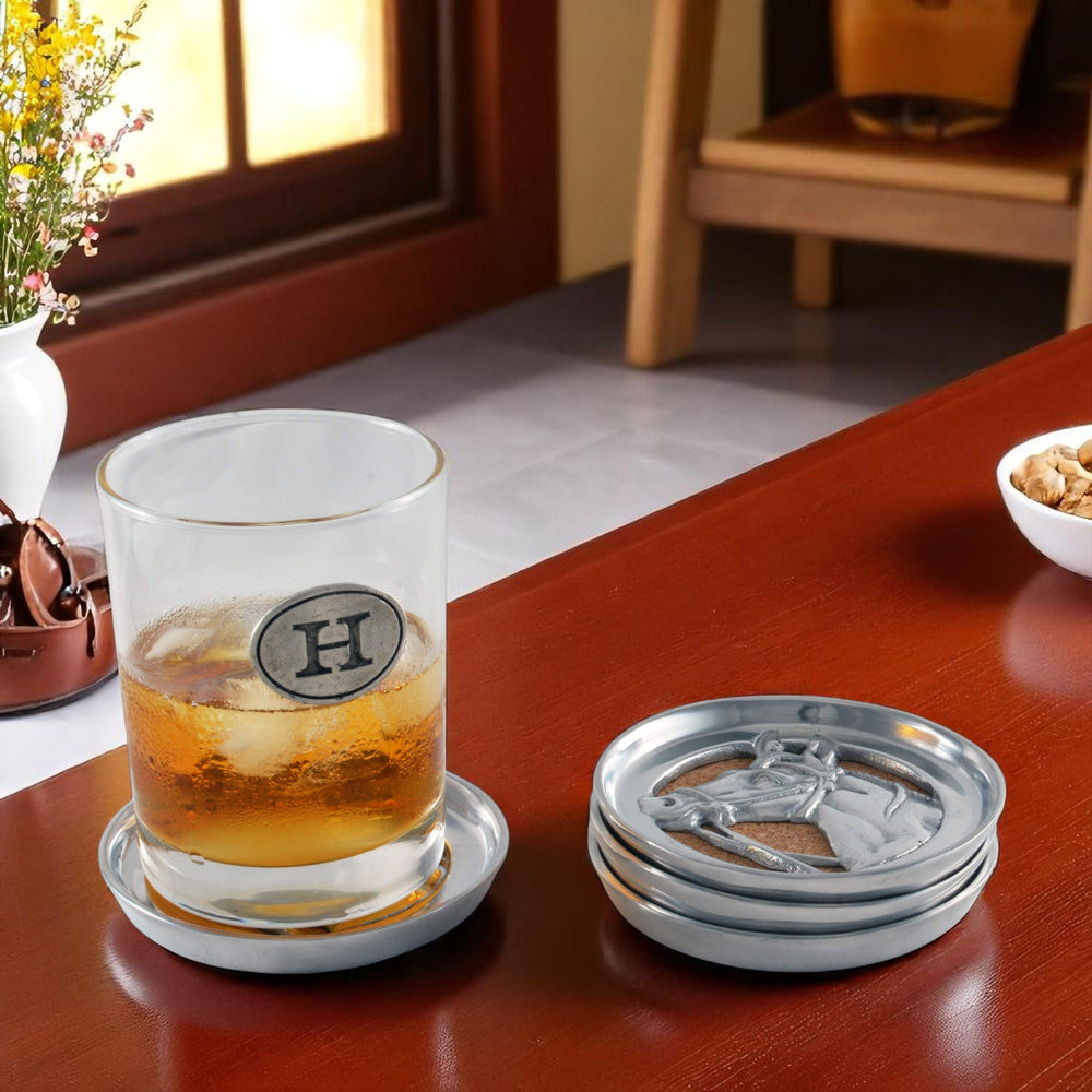 Equestrian Drink Coaster Set of 4 - Equine Exchange Tack Shop