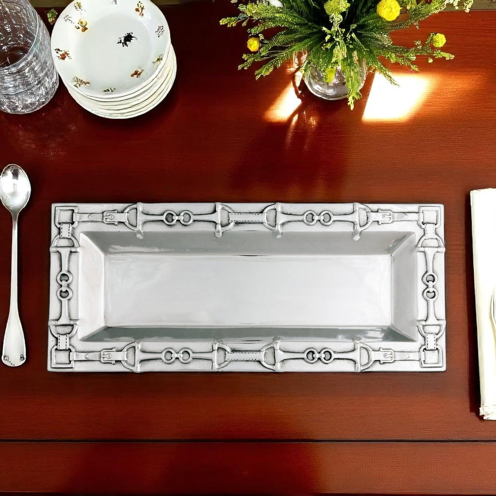 Equestrian Oblong Tray - Equine Exchange Tack Shop