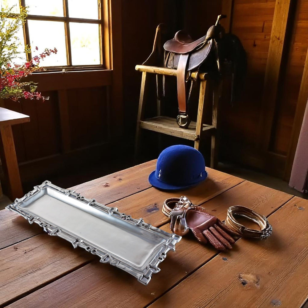 Equestrian Oblong W/Openwork - Equine Exchange Tack Shop