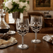 Equestrian Pair of Wine Glasses  