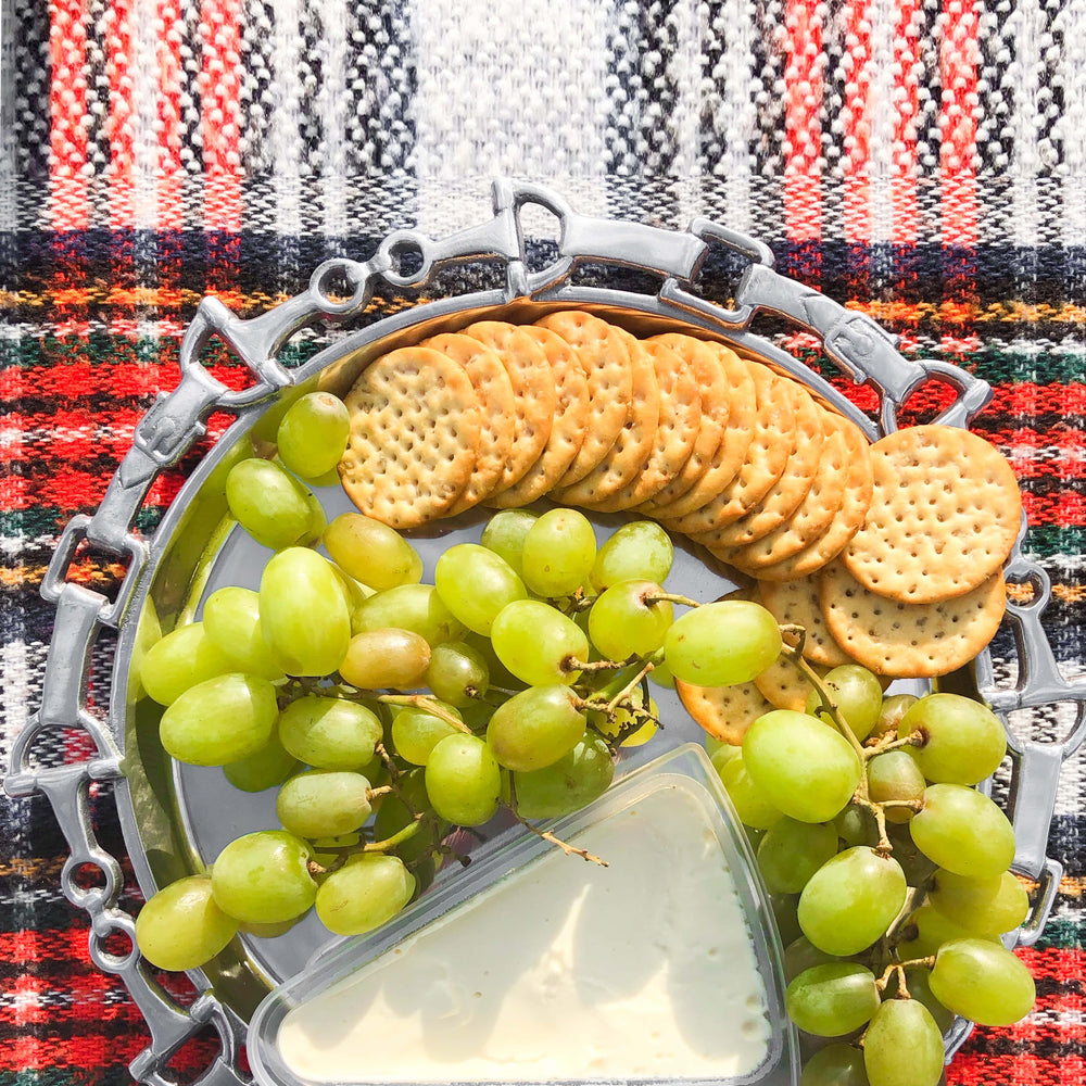 Equestrian Round Tray 12 - Equine Exchange Tack Shop