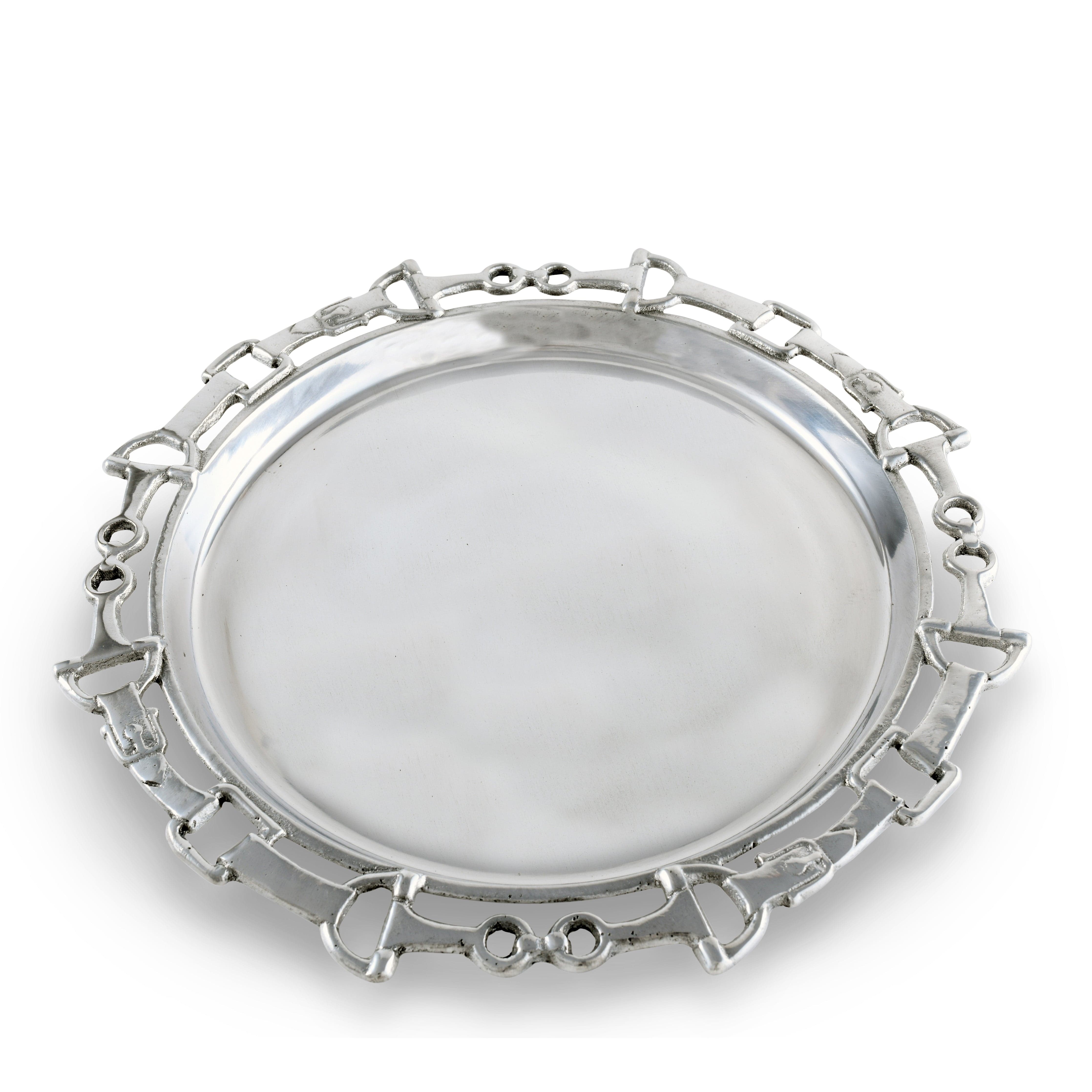 Equestrian Round Tray 12 - Equine Exchange Tack Shop