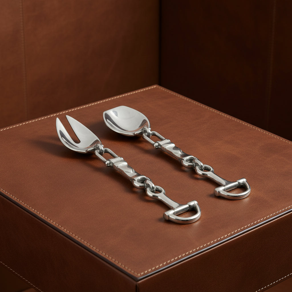 Equestrian Serving Set