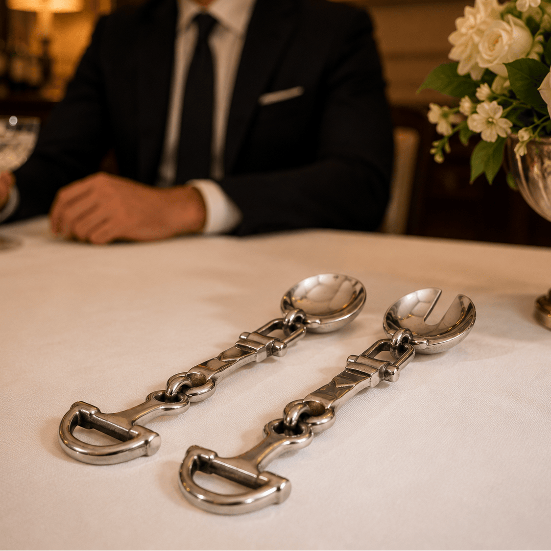 Equestrian Serving Set