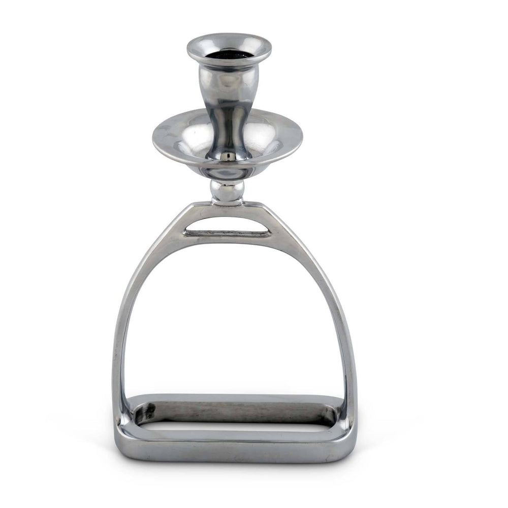 Equestrian Stirrup Candlestick - Equine Exchange Tack Shop
