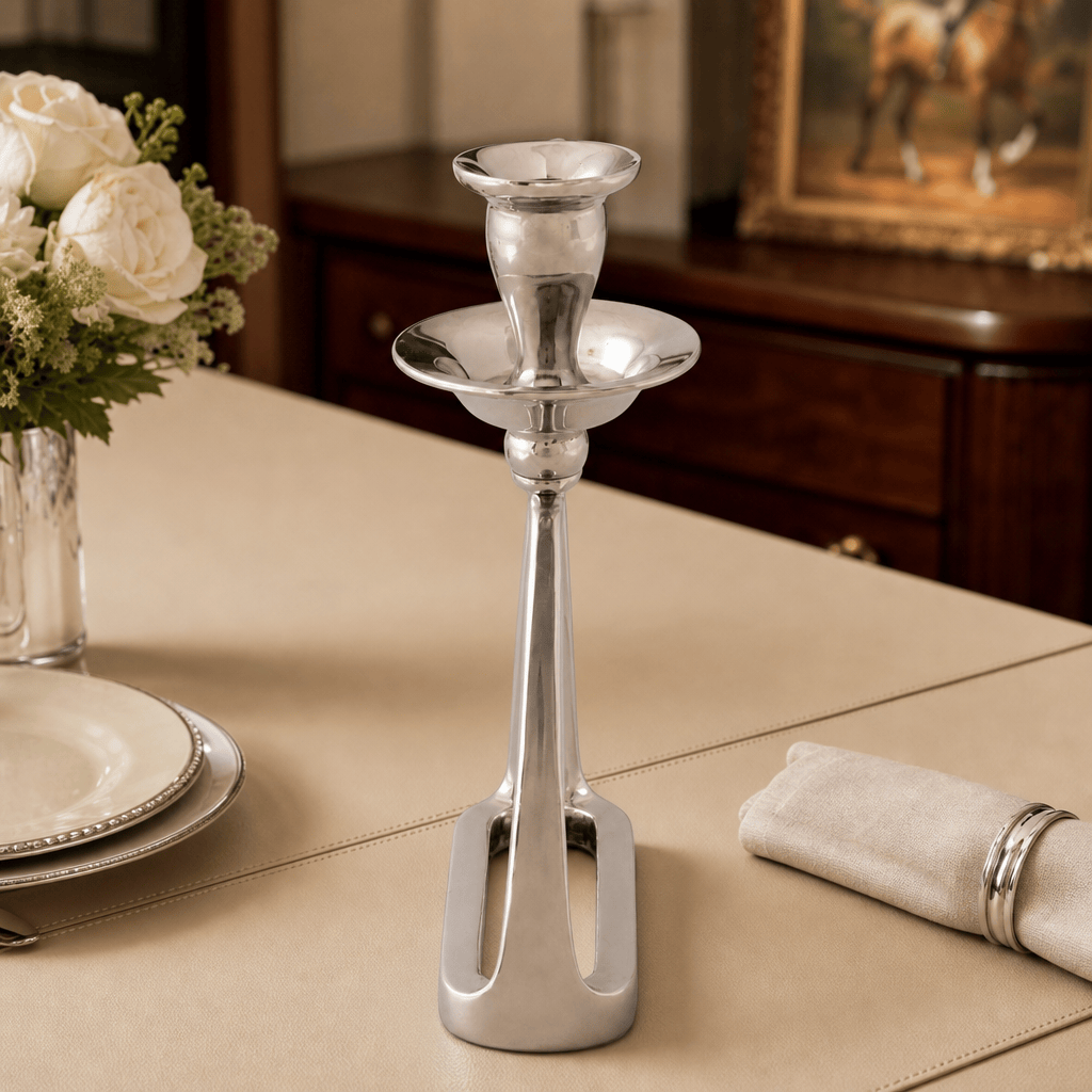 Equestrian Stirrup Candlestick
