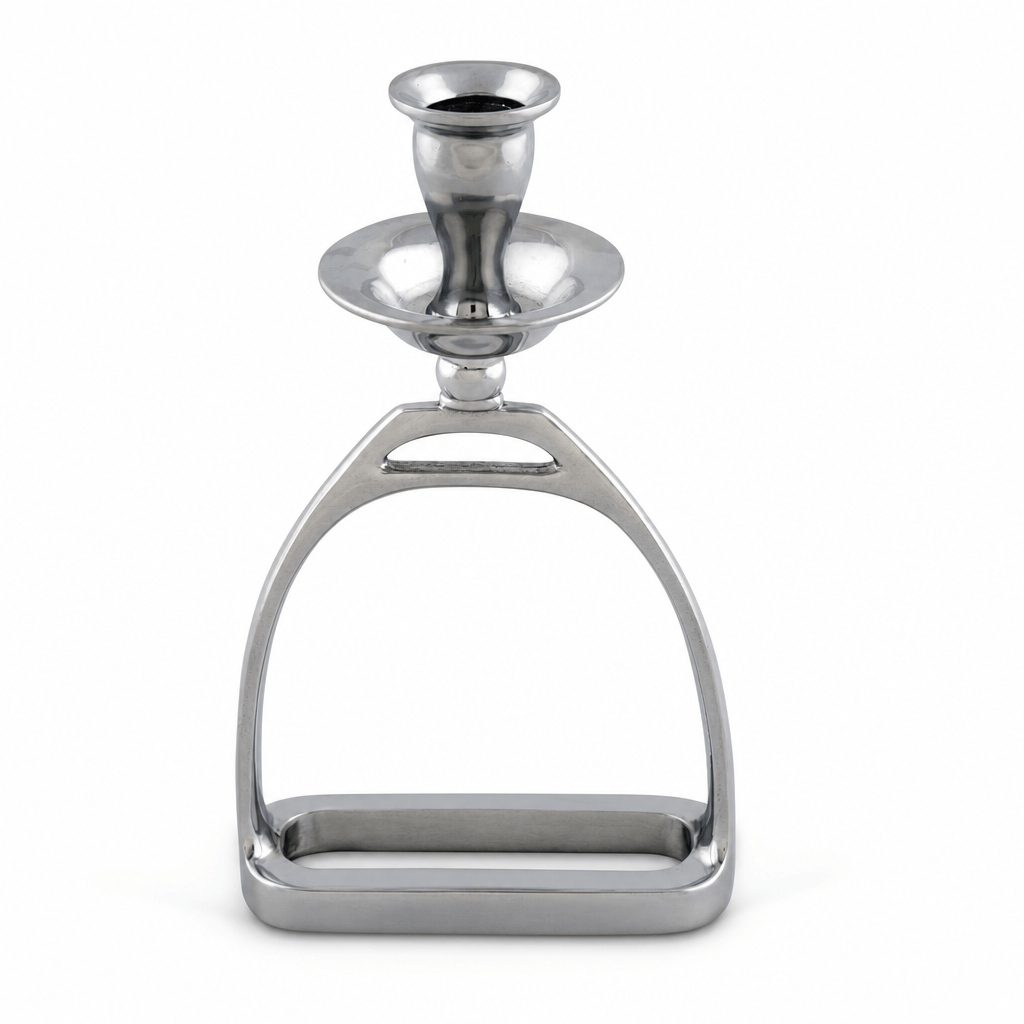 Equestrian Stirrup Candlestick