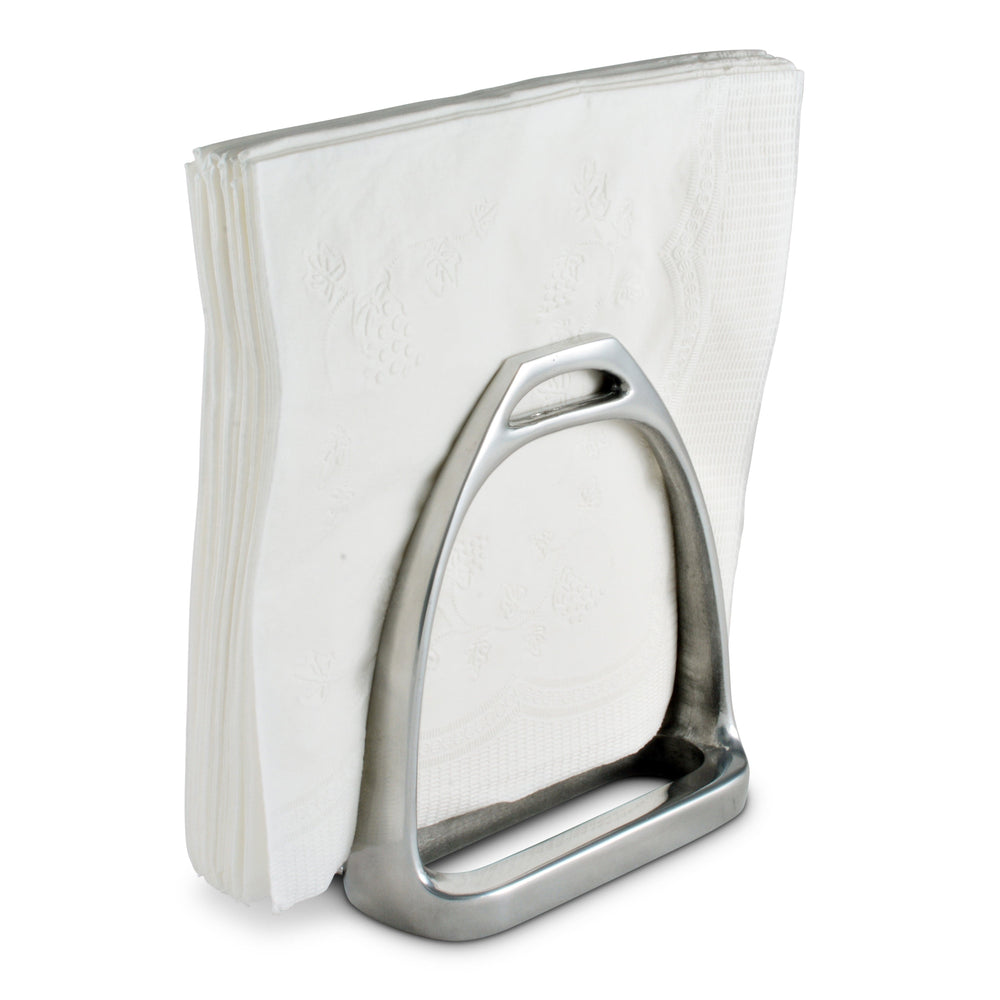 Equestrian Stirrup Napkin Holder - Equine Exchange Tack Shop