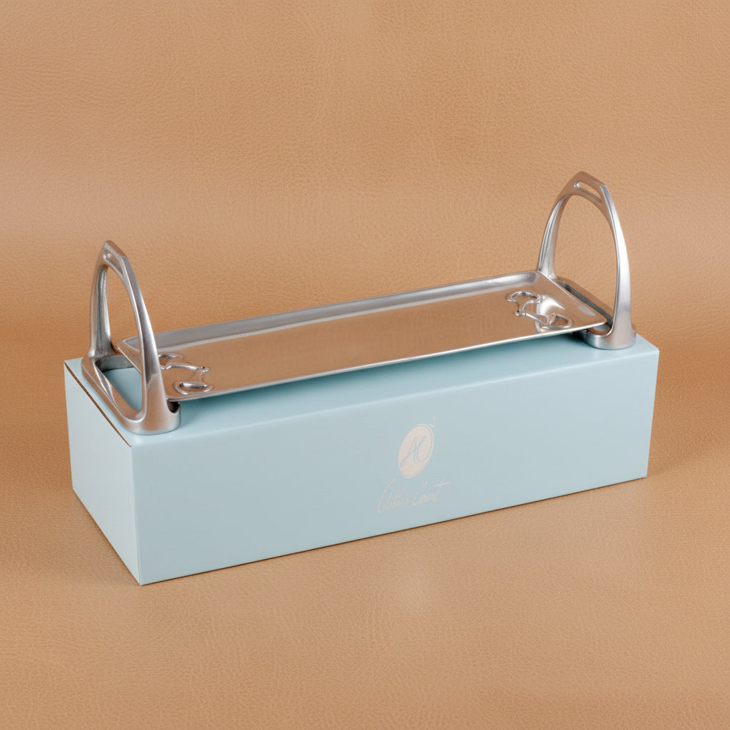 Equestrian Stirrup Tray - Small