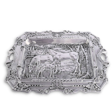 Grazing Horses Parlor Tray - Equine Exchange Tack Shop
