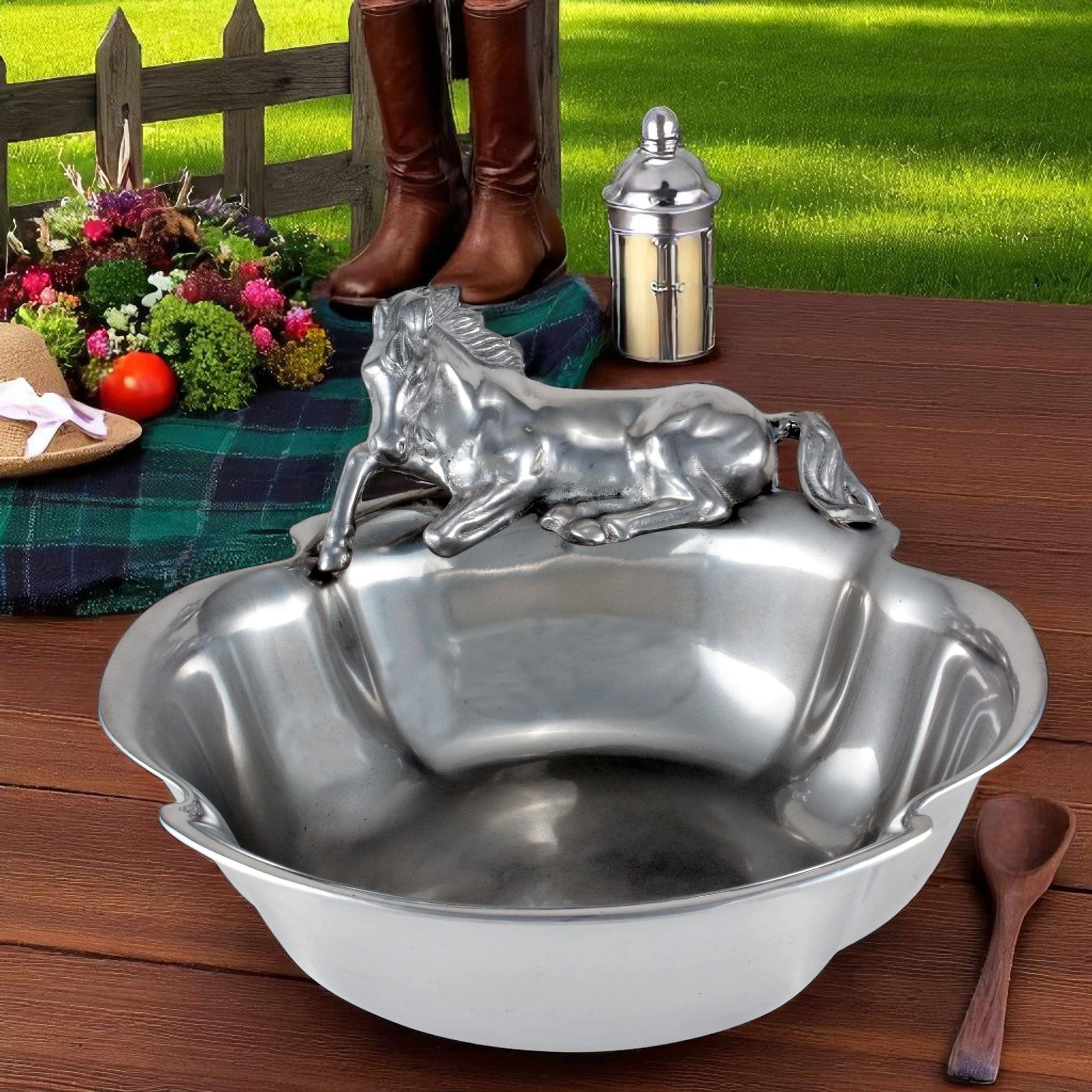 Horse 12-1/2 Bowl - Equine Exchange Tack Shop