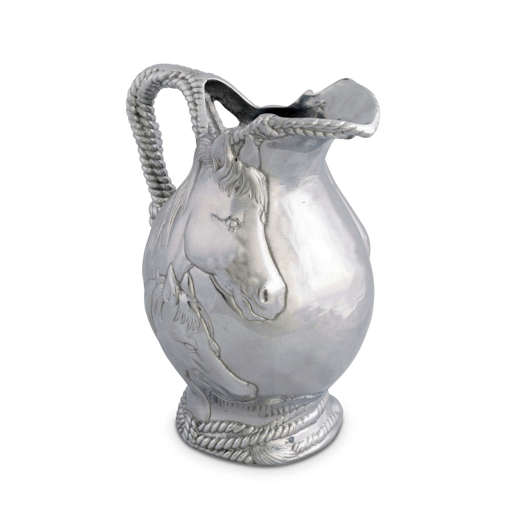 Horse and Rope Pitcher - Equine Exchange Tack Shop