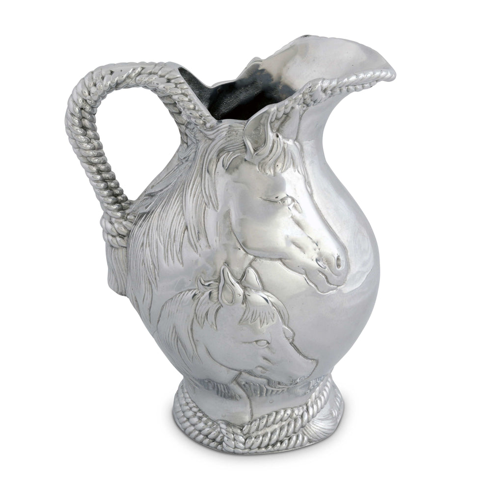 Horse and Rope Pitcher - Equine Exchange Tack Shop