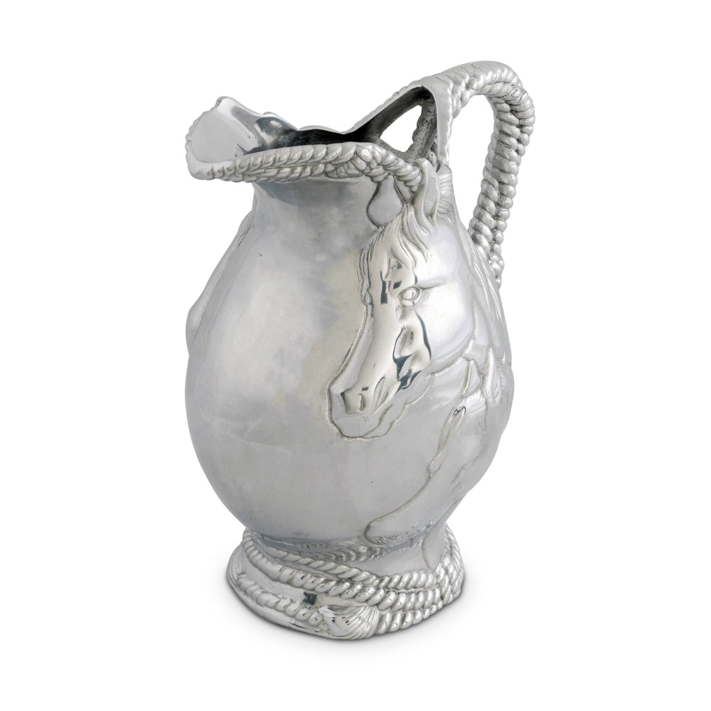 Horse and Rope Pitcher - Equine Exchange Tack Shop
