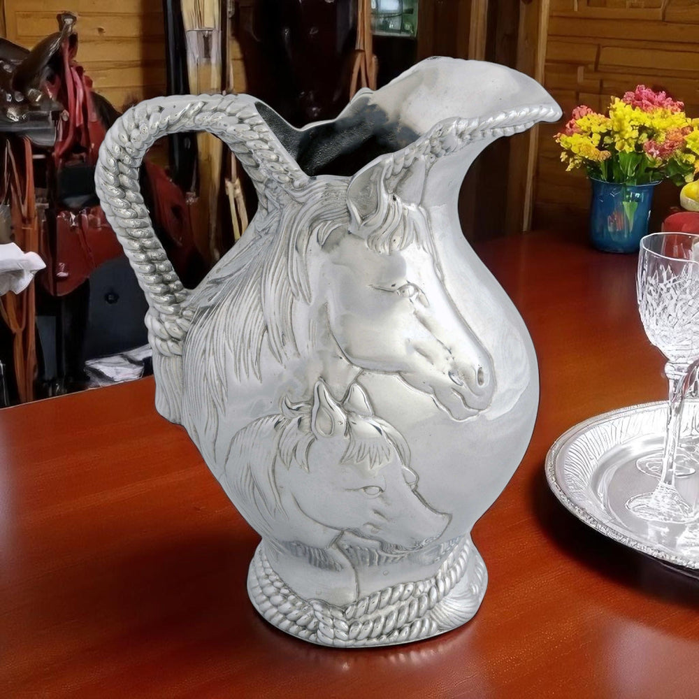 Horse and Rope Pitcher - Equine Exchange Tack Shop