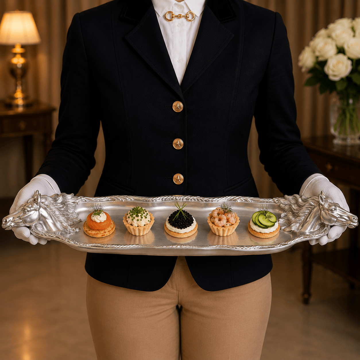 Horse Centerpiece Tray