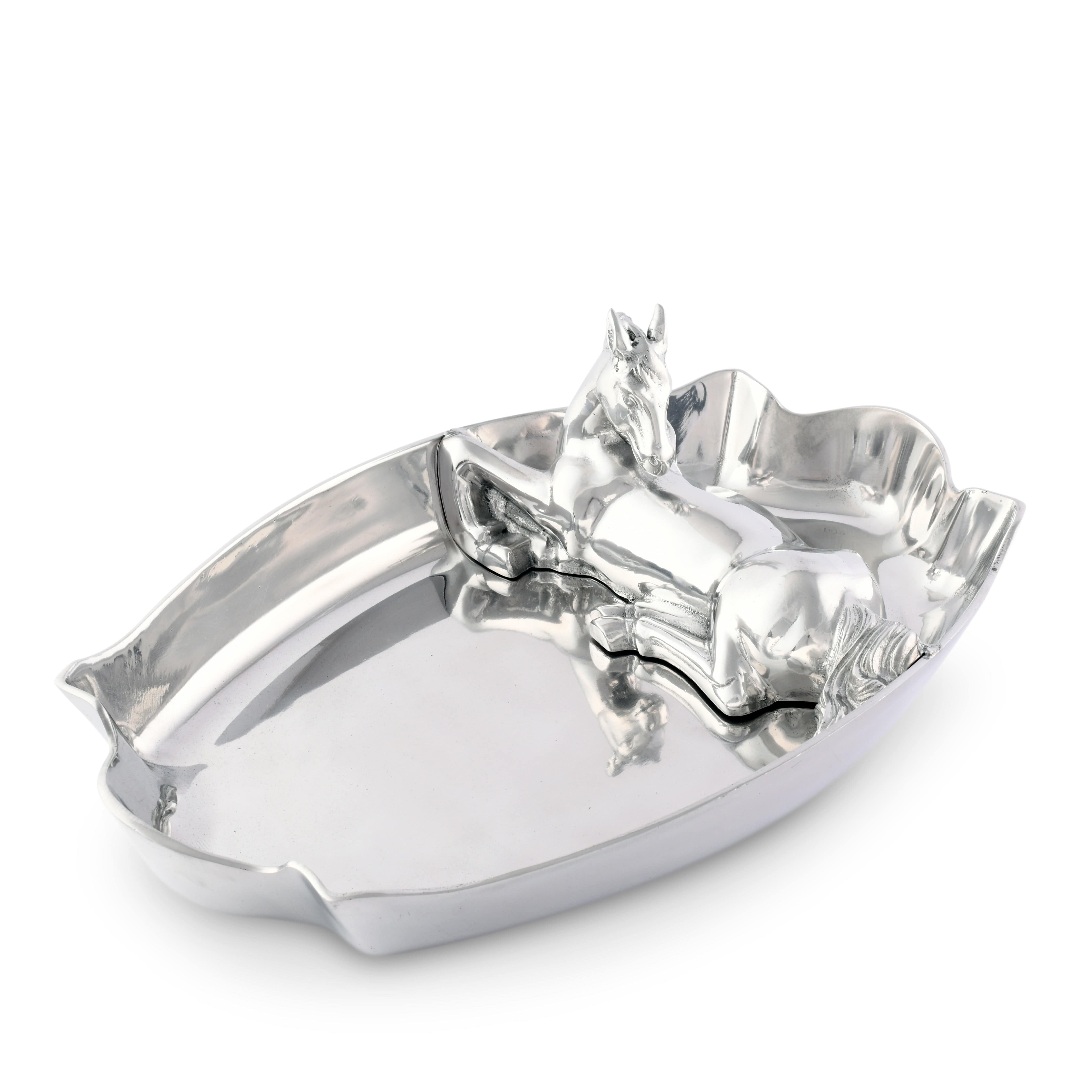 Horse Figural Chip and Dip - Equine Exchange Tack Shop
