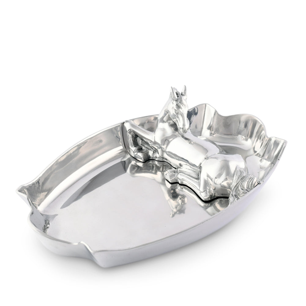 Horse Figural Chip and Dip - Equine Exchange Tack Shop