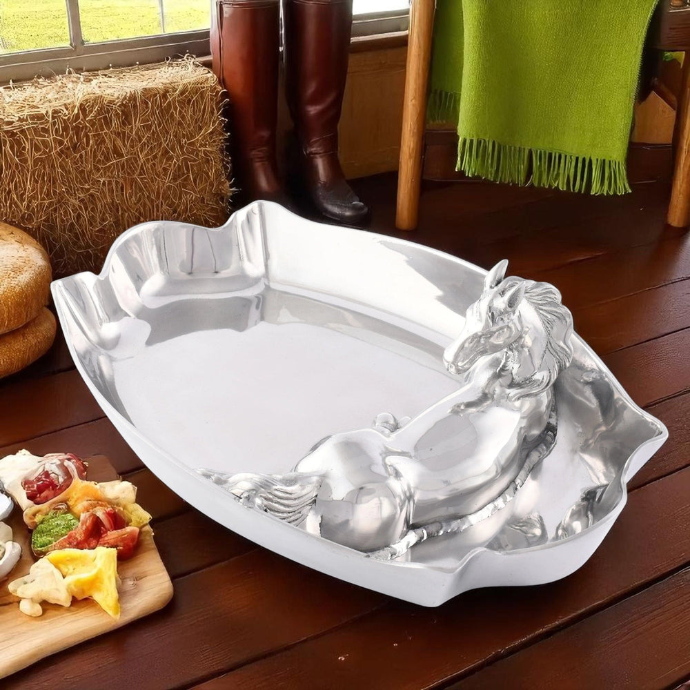 Horse Figural Chip and Dip - Equine Exchange Tack Shop