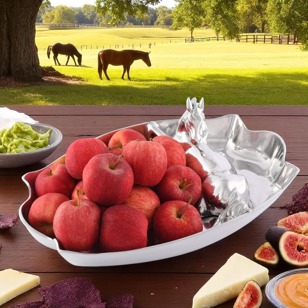 Horse Figural Chip and Dip - Equine Exchange Tack Shop