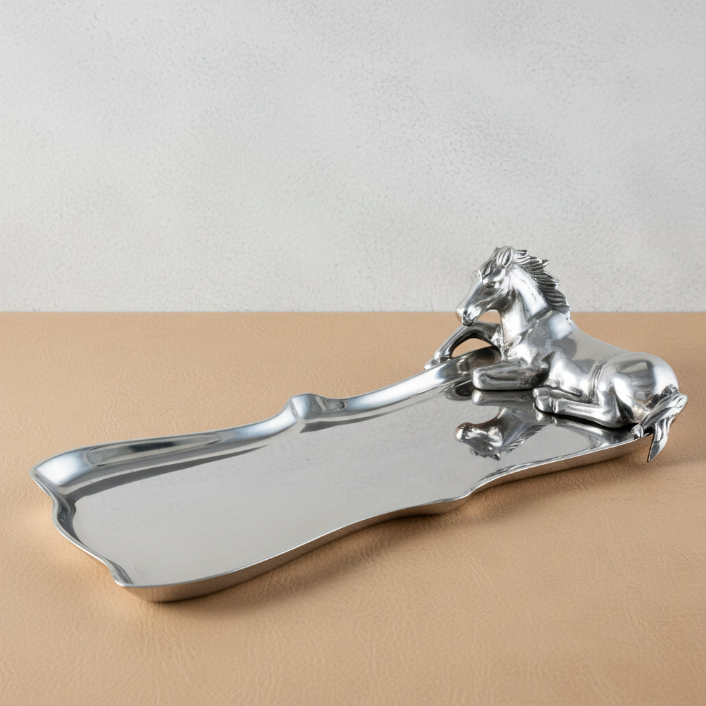 Horse Figural Platter