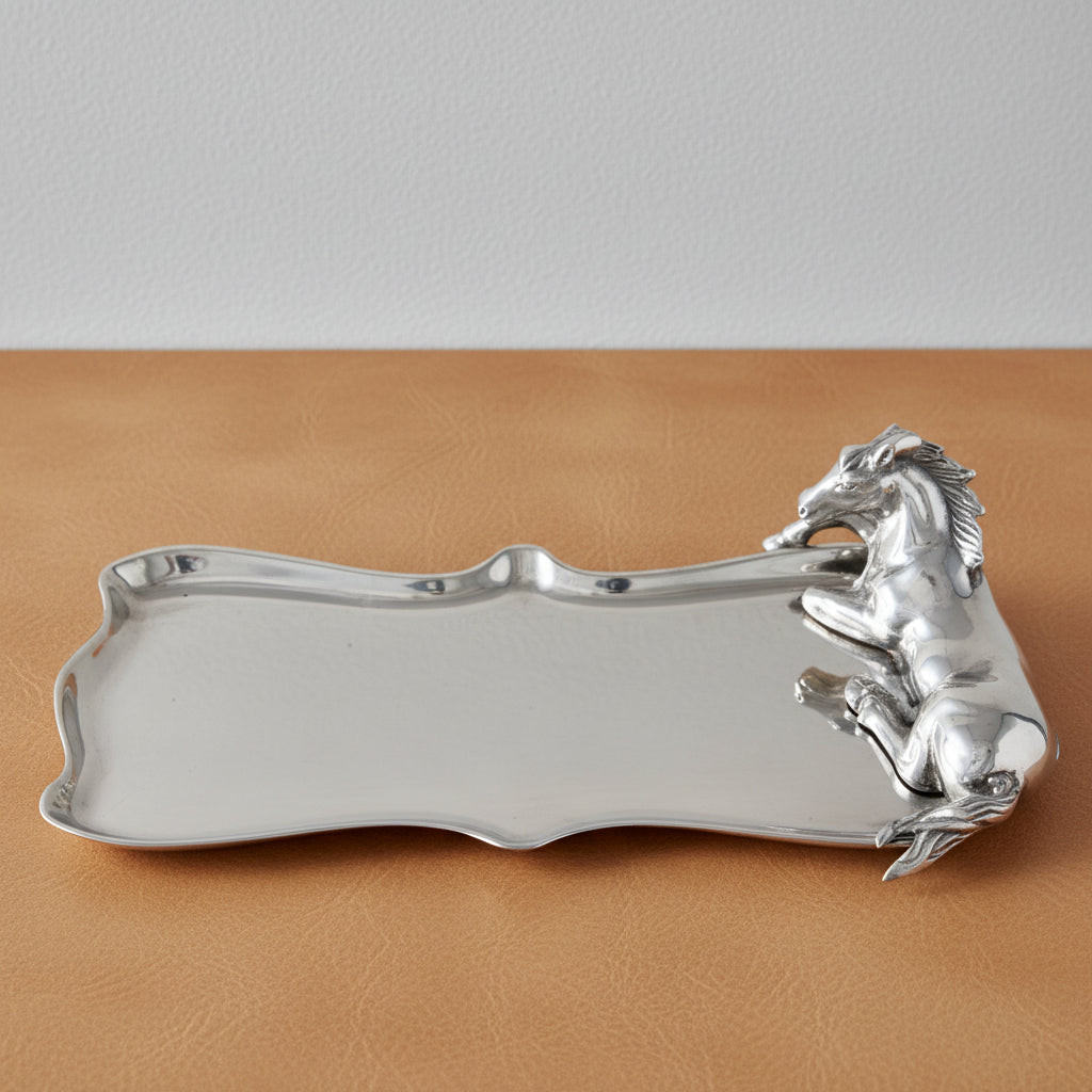 Horse Figural Platter
