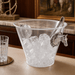 Horse Head Handle Acrylic Ice Bucket  