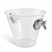 Horse Head Handle Acrylic Ice Bucket  