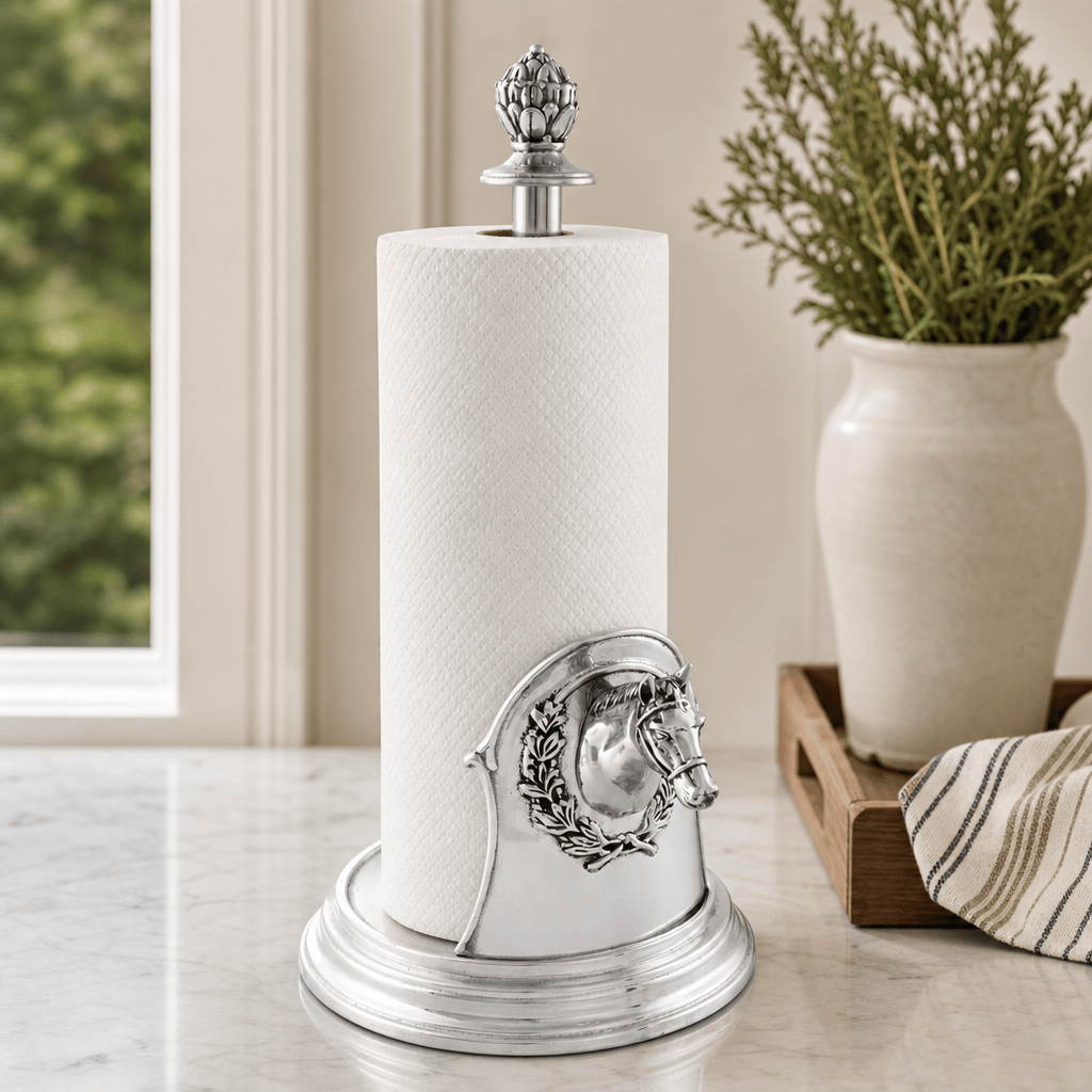 Horse Head Paper Towel Holder
