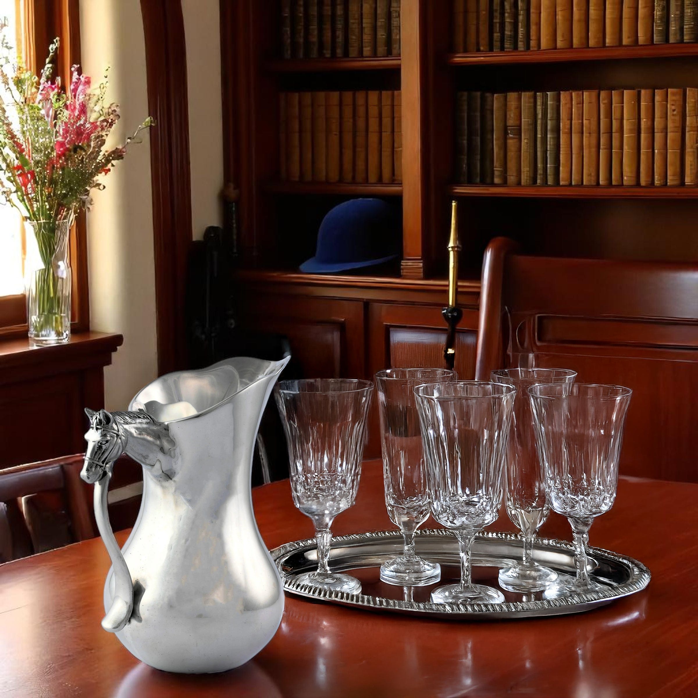Horse Head Pitcher - Equine Exchange Tack Shop