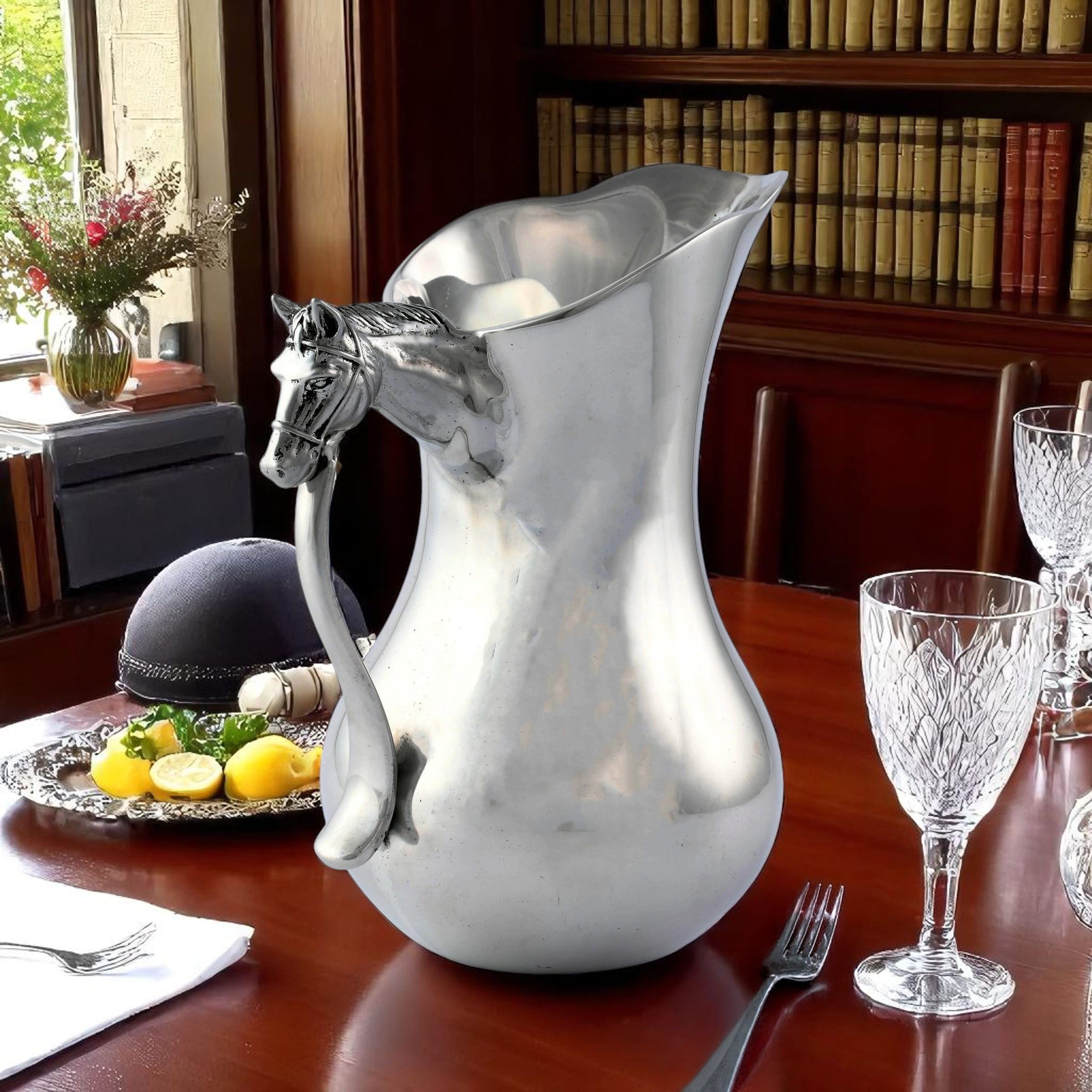 Horse Head Pitcher - Equine Exchange Tack Shop