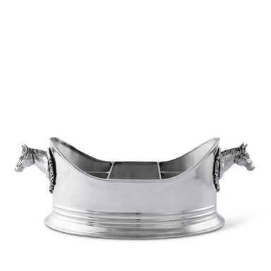 Horse Head Silverware Caddy - Equine Exchange Tack Shop