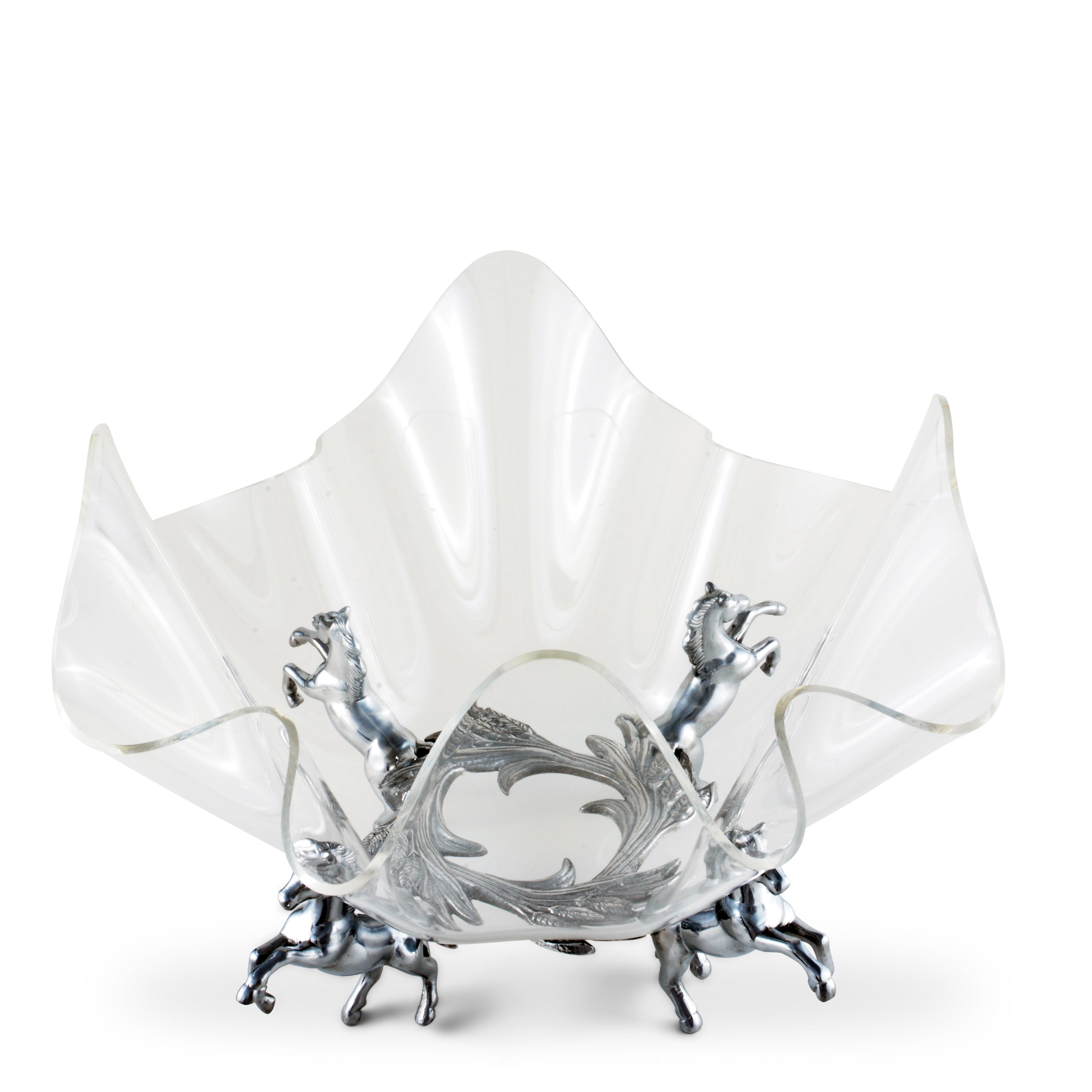 Horse Stand Acrylic Bowl 14