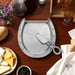 Horseshoe Plate with Server - Equine Exchange Tack Shop