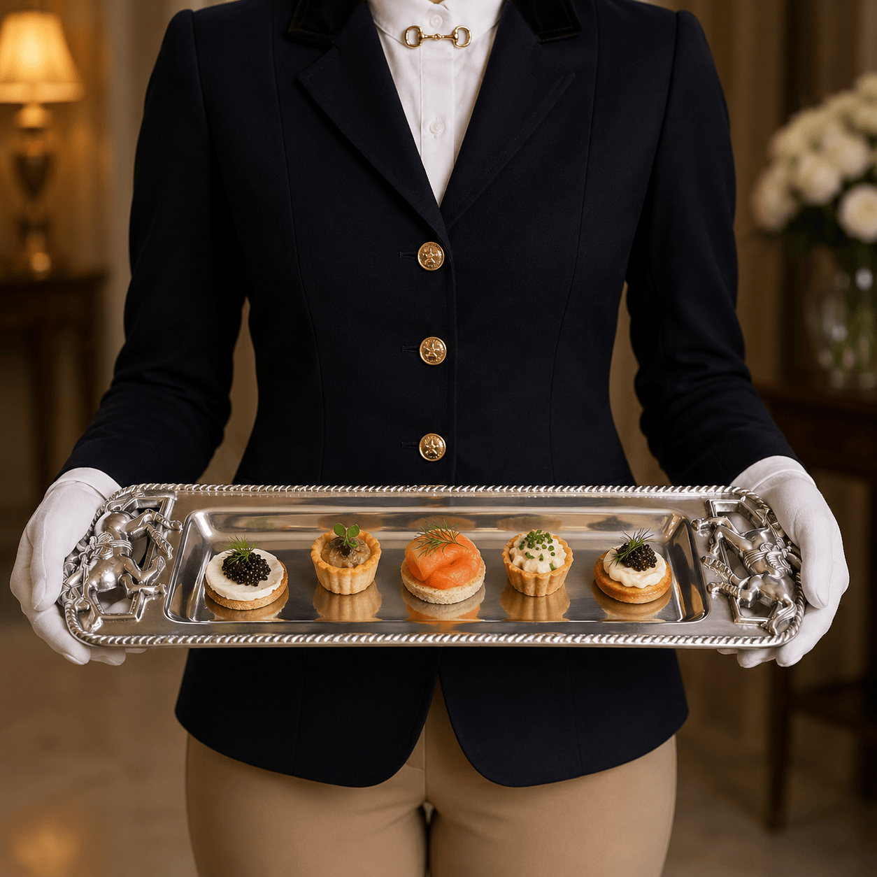 Thoroughbred Oblong Tray